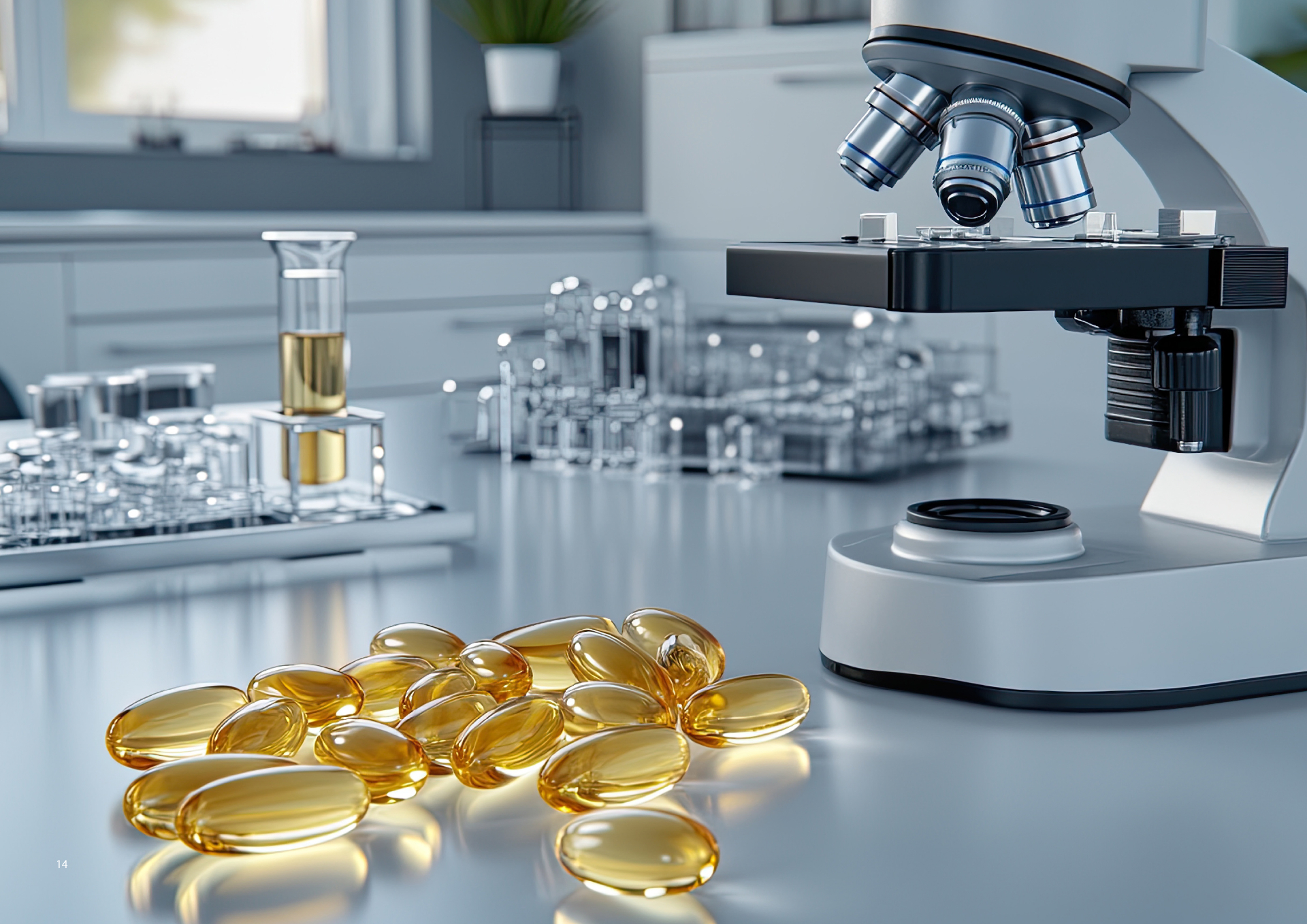 Laboratorium – kvalitetskontroll av omega-3